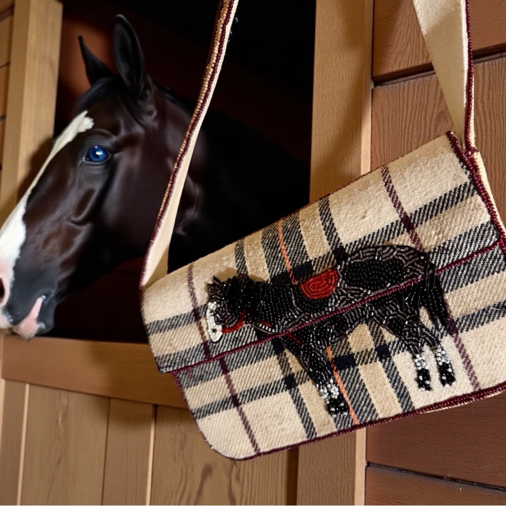 Anthropologie’s The Fiona Beaded Bag: Animal Edition🐴 - Picture 6 of 7